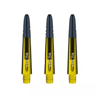 Winmau Vecta Kurze Griffe - orange - gelb
