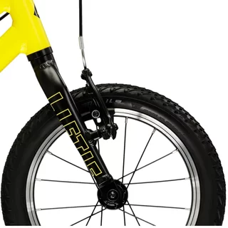 Dětské kolo Kross Liftie 14" - model 2025 - šedá / červená / lesk