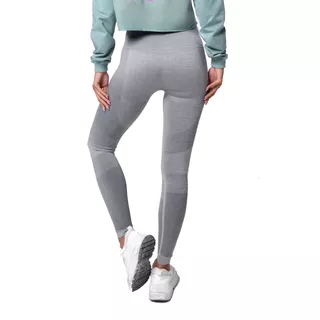 Boco Wear Sparkle Grey Melange Shape Push Up Damen Leggings