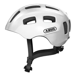 Children’s Cycling Helmet Abus Youn-I 2.0 - Signal Yellow - Pearl White