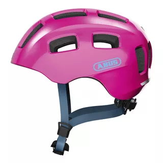 Children’s Cycling Helmet Abus Youn-I 2.0 - Pearl White - Sparkling Pink