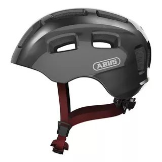 Children’s Cycling Helmet Abus Youn-I 2.0 - Black Violet - Sparkling Titan