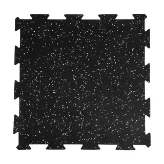 Heavy Duty Floor Mat inSPORTline Puzeko 50 x 50 x 1 cm - Black-Red