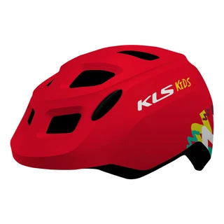 Detská cyklo prilba Kellys Zigzag 022 - Red