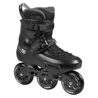 Levné kolečkové brusle Powerslide Zoom Pro Black 100 Trinity