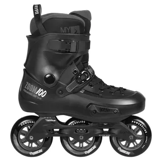 Rollerblades Powerslide Zoom Pro Black 100 Trinity