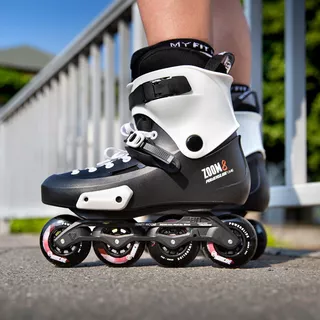 Kolečkové brusle Powerslide Zoom Pro Black 80 Trinity - 2.jakost