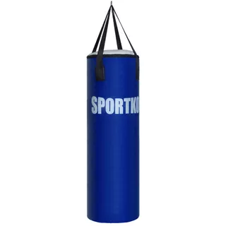 Boxovací pytel SportKO Elite MP1 35x100 cm - červená - modrá