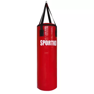 Worek bokserski SportKO Classic MP3 32x85 cm - Czerwony