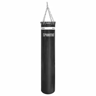 Worek bokserski SportKO MP04 30x150 cm / 60 kg - Niebieski - Czarny