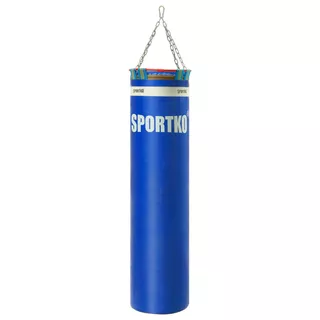 Boxovací pytel SportKO Elite MP00 35x130 cm - červená - modrá