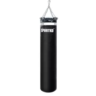 Boxovací pytel SportKO MP05 35x150cm / 65kg - červená - černá