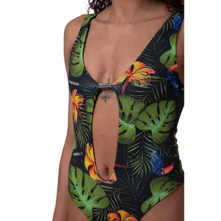 Damski jednoczęściowy strój kąpielowy Nebbia High Energy Monokini 560 - Czarny