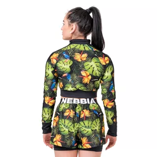 Women’s Jacket Nebbia High-Energy Cropped 564 - Jungle Green