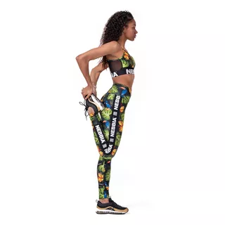 Dámske legíny Nebbia High Waist Performance Leggings 567 - Jungle Green