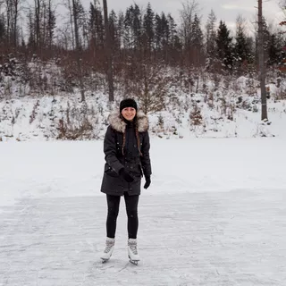 Women's winter ice-skates WORKER Liore