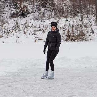 Women Ice Skates WORKER Blau - 37