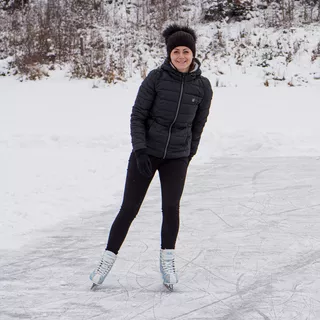 Women Ice Skates WORKER Blau