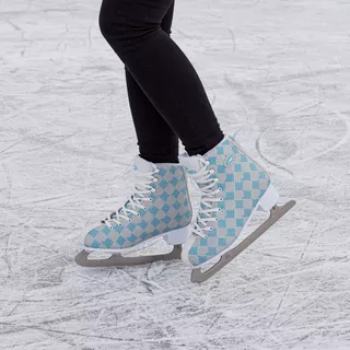 Women Ice Skates WORKER Blau - 38