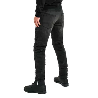 PANDO MOTO Karl Devil Herren-Motorradjeans - schwarz