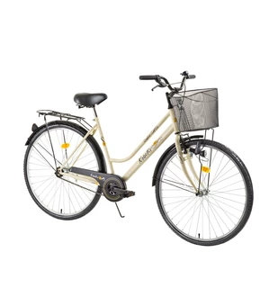 Lady's trekking bike DHS Kreativ Comfort 2812 28" - model 2015 - Yellow