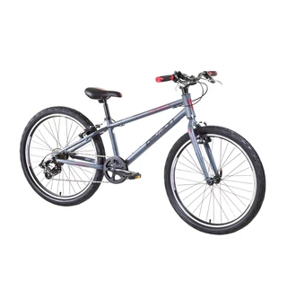 Juniorský bicykel Devron Urbio U1.4 24" - model 2015 - Urban Black - Shadow Grey
