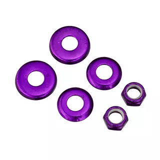 Bushing Washers - Green - Purple