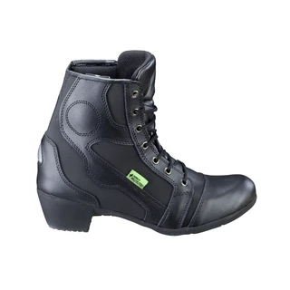 Women’s Leather Moto Boots W-TEC Jartalia - Black