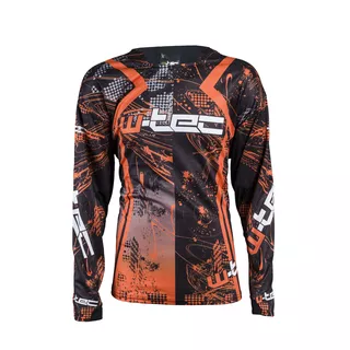 Moto Jersey W-TEC Buddyshow - Black-Orange