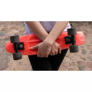 Penny Board Fish Classic 22” - Red/Yellow