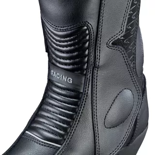 Damen Motorrad Lederstiefel W-TEC NF-6090 - schwarz