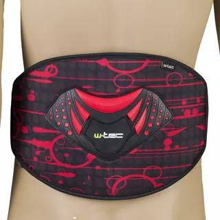 Kidney Belt W-TEC NF-3600 - Black-Red