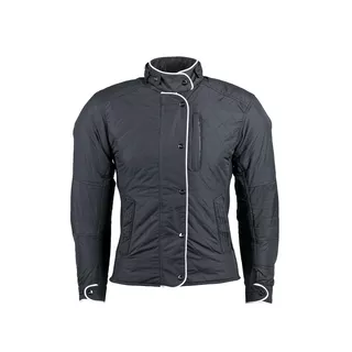 Dámská moto bunda W-TEC Jurianna NF-2785 - černo-bílá - černo-bílá