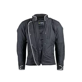 Dámská moto bunda W-TEC Jurianna NF-2785 - černo-bílá