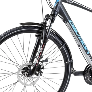 Trekingový bicykel Devron Urbio T2.8 - model 2016 - Neon Black