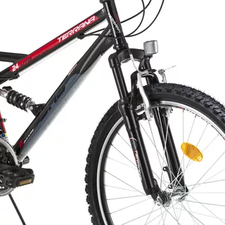 Juniorský celoodpružený bicykel DHS 2445 24" - model 2017