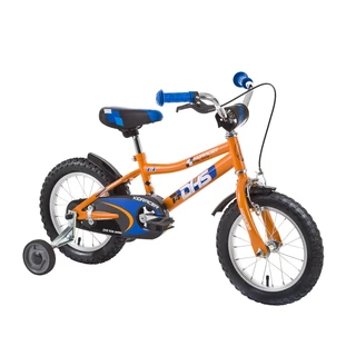 Detský bicykel DHS Kid Racer 1403 14" - model 2015 - oranžovo-modrá