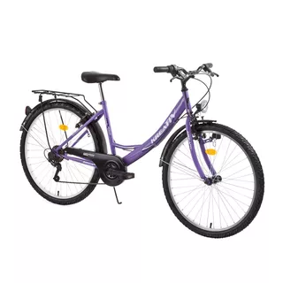 Dámsky trekingový bicykel DHS Kreativ 2614 26" - model 2015 - fialová