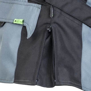 Moto Jacket W-TEC Astair - Black-Grey-Green