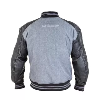 Men's Moto Jacket W-TEC Janchee - Black-Grey