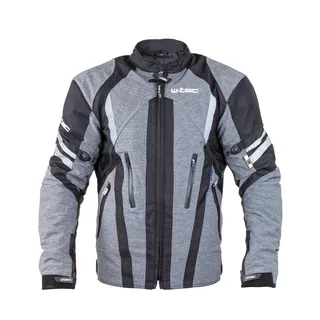 Men's Moto Jacket W-TEC Briesau - 5XL - Grey