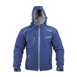 Férfi softshell motoros kabát W-TEC Tomwald NF-2700 - kék