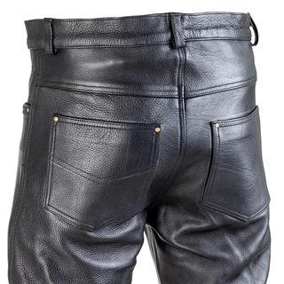 Men's Leather Moto Pants W-TEC Roster NF-1250 - Black