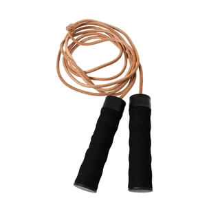Leather Skipping Rope with Bearings Rolamento
