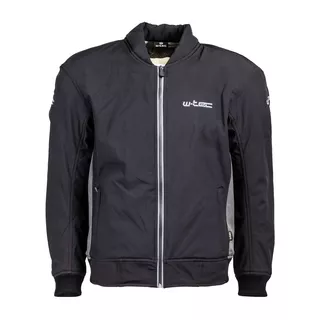 Męska kurtka motocyklowa soft-shell W-TEC Langon - Czarno-szary