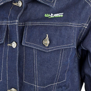 Women’s Jeans Moto Jacket W-TEC NF-2980 - Dark Blue