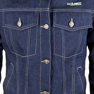 Women’s Jeans Moto Jacket W-TEC NF-2980 - Dark Blue