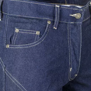 Spodnie motocyklowe damskie jeansowe W-TEC NF-2990 - Ciemny niebieski
