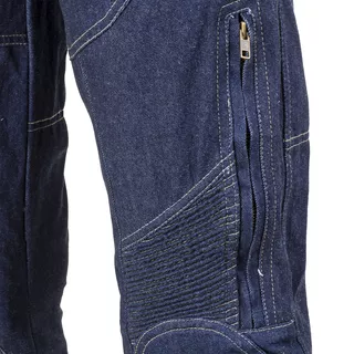Spodnie motocyklowe damskie jeansowe W-TEC NF-2990 - Ciemny niebieski