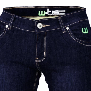 Dámske moto jeansy W-TEC C-2011 modré - 27-28